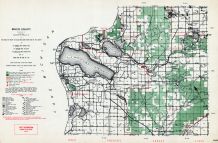 Benzie County, Crystal Lake, Michigan State Atlas 1955